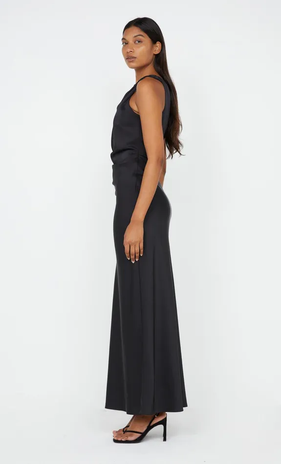 Bec Bridge Bridesmaids Dresses LUNETTA ASYM DRESS Black 8211 Women