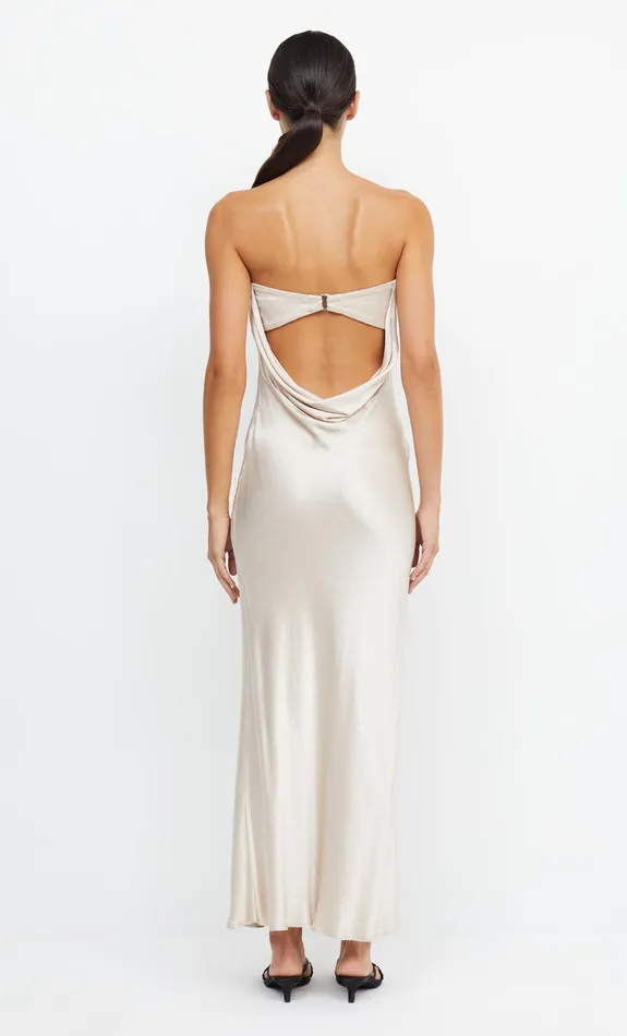 Bec Bridge Bridesmaids Dresses MOON DANCE STRAPLESS DRESS Sand 8211 Women