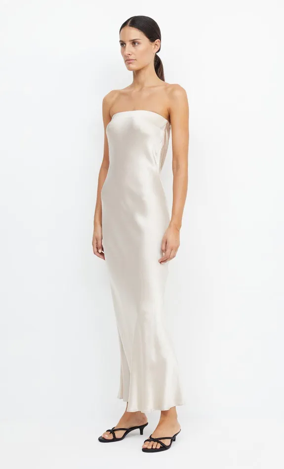 Bec Bridge Bridesmaids Dresses MOON DANCE STRAPLESS DRESS Sand 8211 Women