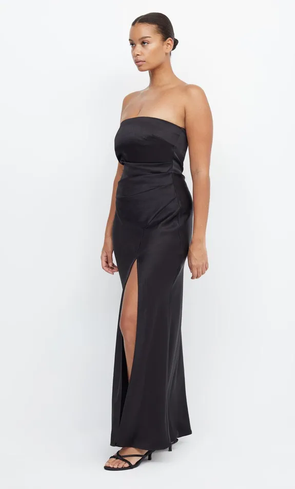 Bec Bridge Bridesmaids Dresses THE DREAMER STRAPLESS DRESS Black 8211 Women