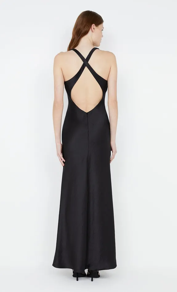 Bec Bridge Bridesmaids Dresses THE DREAMER V NECK DRESS Black 8211 Women
