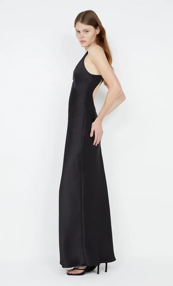 Bec Bridge Bridesmaids Dresses THE DREAMER V NECK DRESS Black 8211 Women