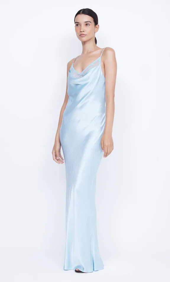 Bec Bridge Dresses ARABELLA BACKLESS DRESS Dolphin Blue 8211 Women