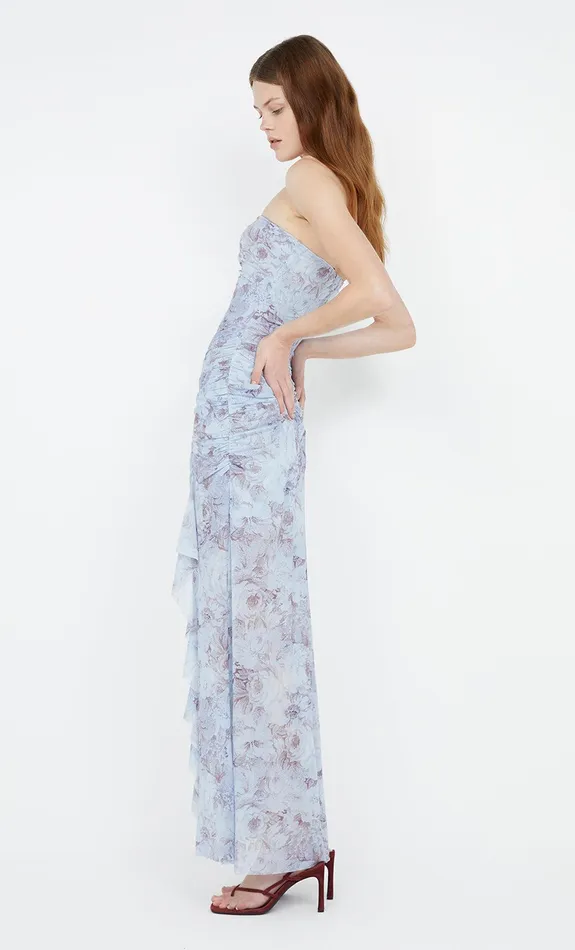 Bec Bridge Dresses DANICA STRAPLESS DRESS Chambray Rose 8211 Women