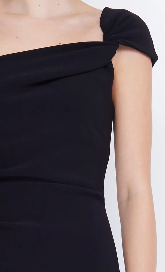 Bec Bridge Dresses ELEA ASYM MINI DRESS Black 8211 Women