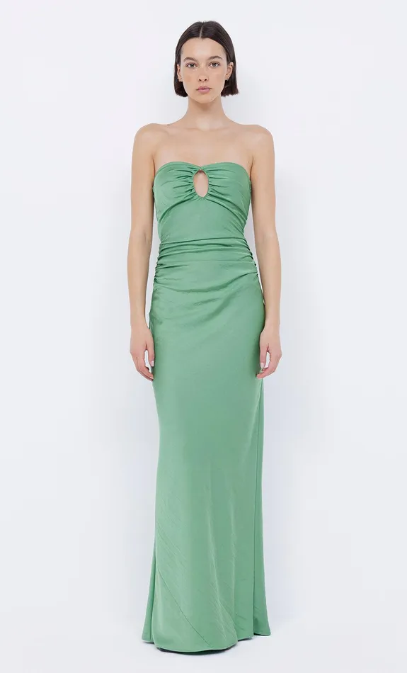 Bec Bridge Dresses EMILIA STRAPLESS DRESS Green Apple 8211 Women