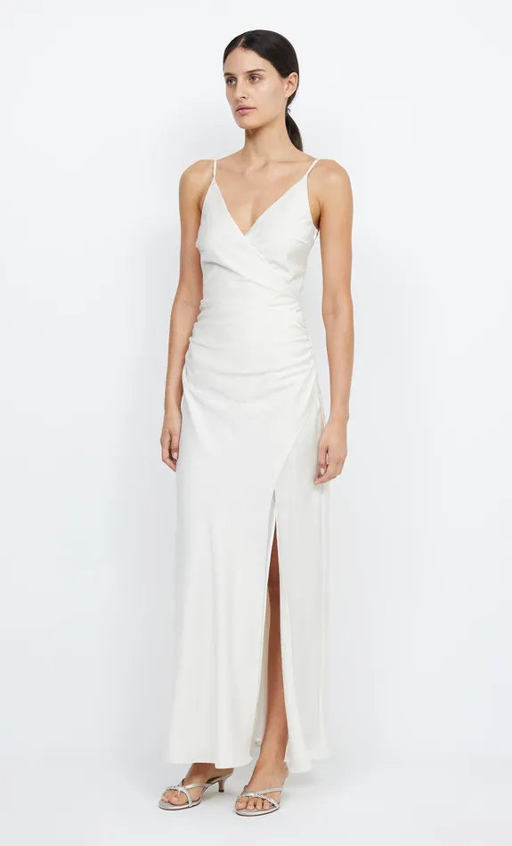 Bec Bridge Dresses ETERNITY V MAXI DRESS Cream 8211 Women