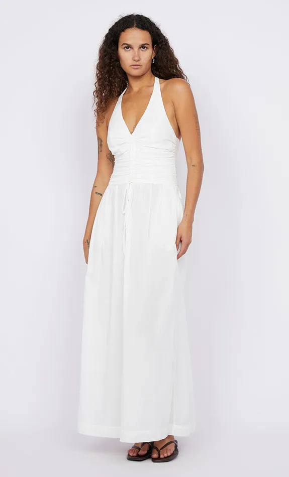 Bec Bridge Dresses FRANCA HALTER DRESS White 8211 Women