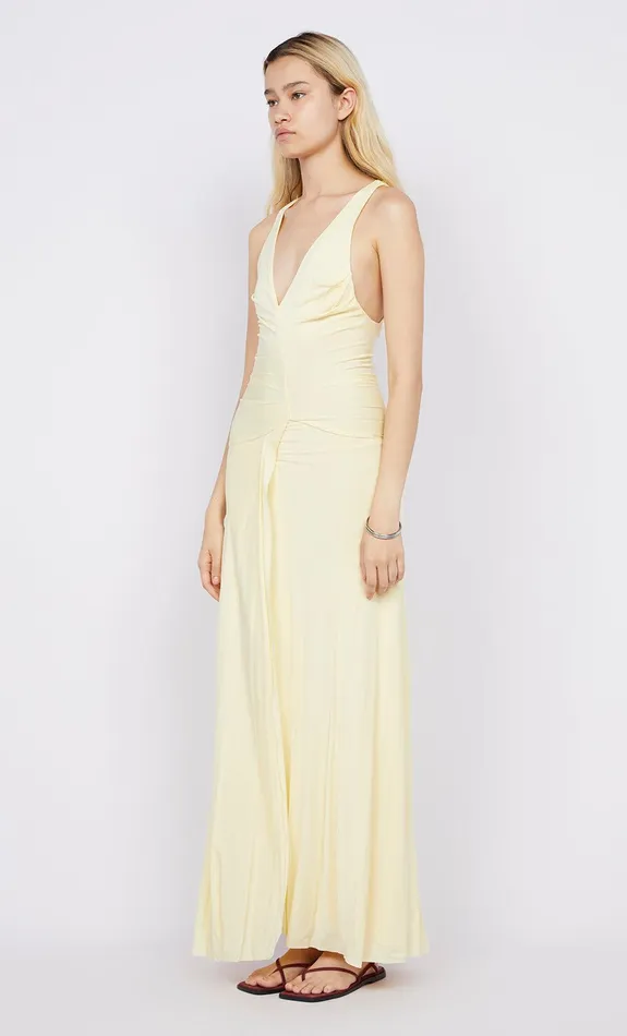 Bec Bridge Dresses GRETA GOWN Butter 8211 Women