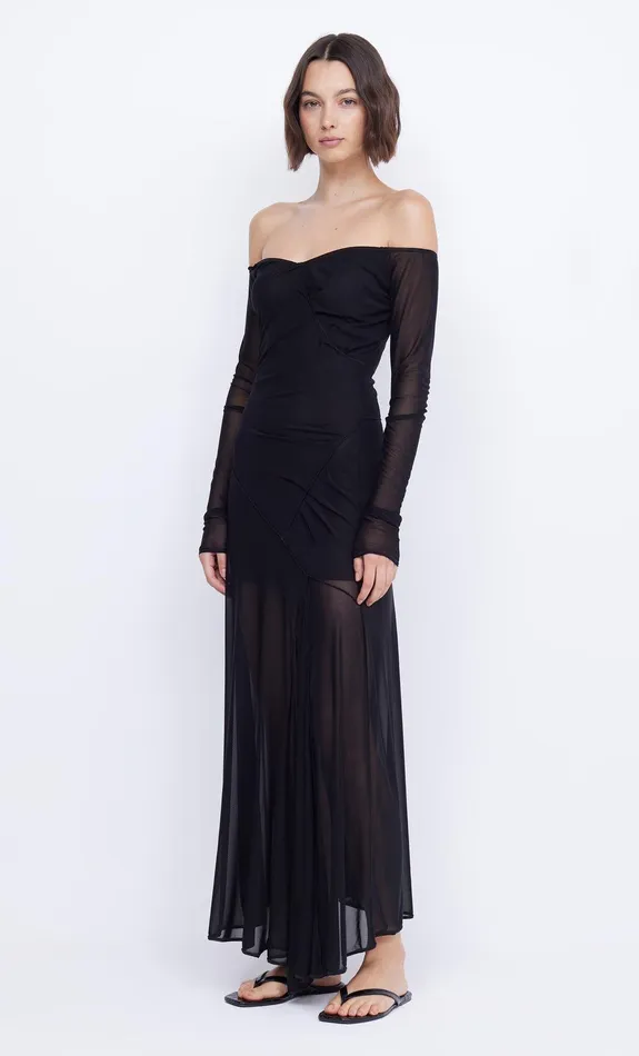 Bec Bridge Dresses ISADORA LONG SLEEVE DRESS Blackblack 8211 Women