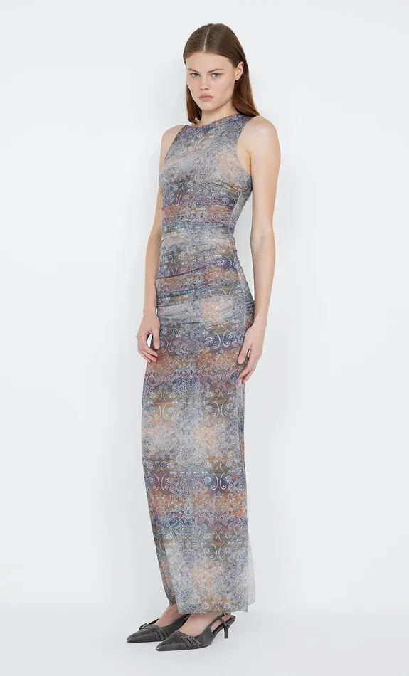 Bec Bridge Dresses MALAYA MAXI DRESS Skyfire Ombre 8211 Women