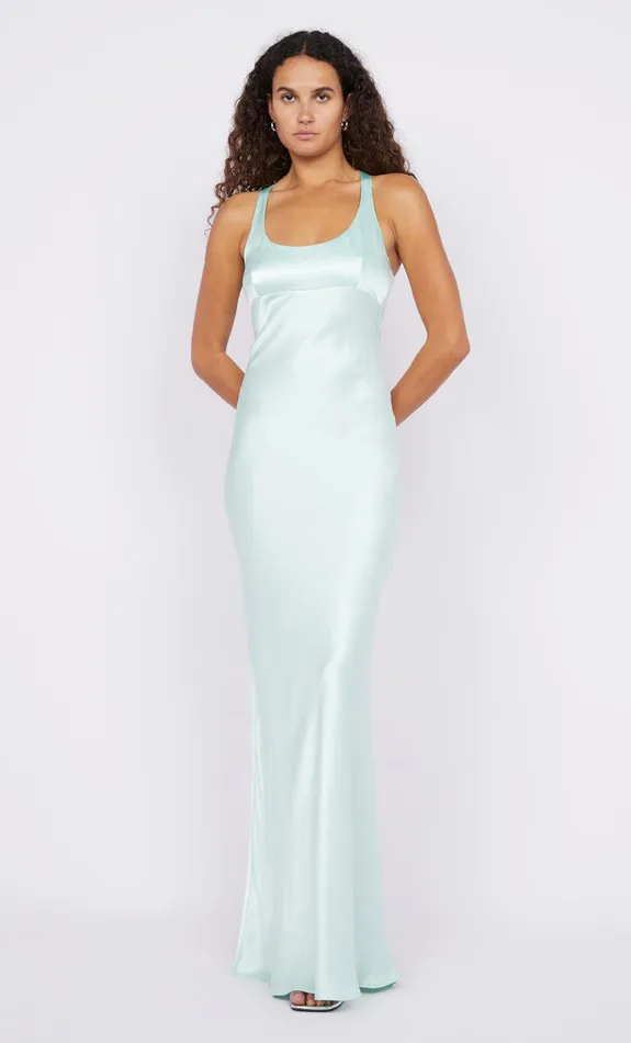 Bec Bridge Dresses MAXINA CROSSOVER DRESS Mint 8211 Women