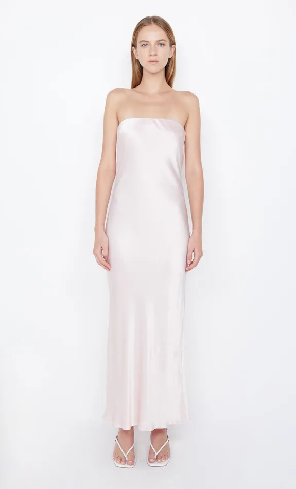 Bec Bridge Dresses MOON DANCE STRAPLESS DRESS Blush 8211 Women