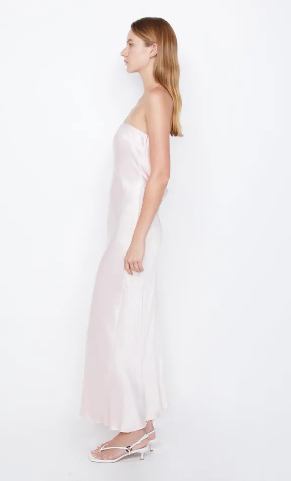 Bec Bridge Dresses MOON DANCE STRAPLESS DRESS Blush 8211 Women