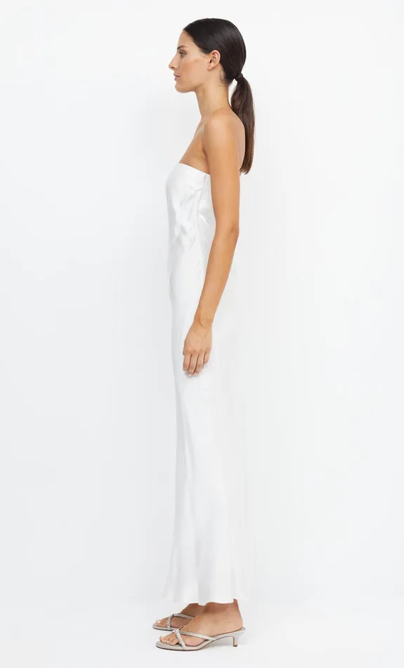 Bec Bridge Dresses MOON DANCE STRAPLESS DRESS Ivory 8211 Women
