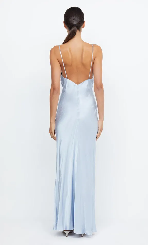 Bec Bridge Dresses MOON DANCE V MAXI DRESS Dusty Blue 8211 Women