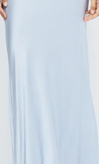 Bec Bridge Dresses MOON DANCE V MAXI DRESS Dusty Blue 8211 Women