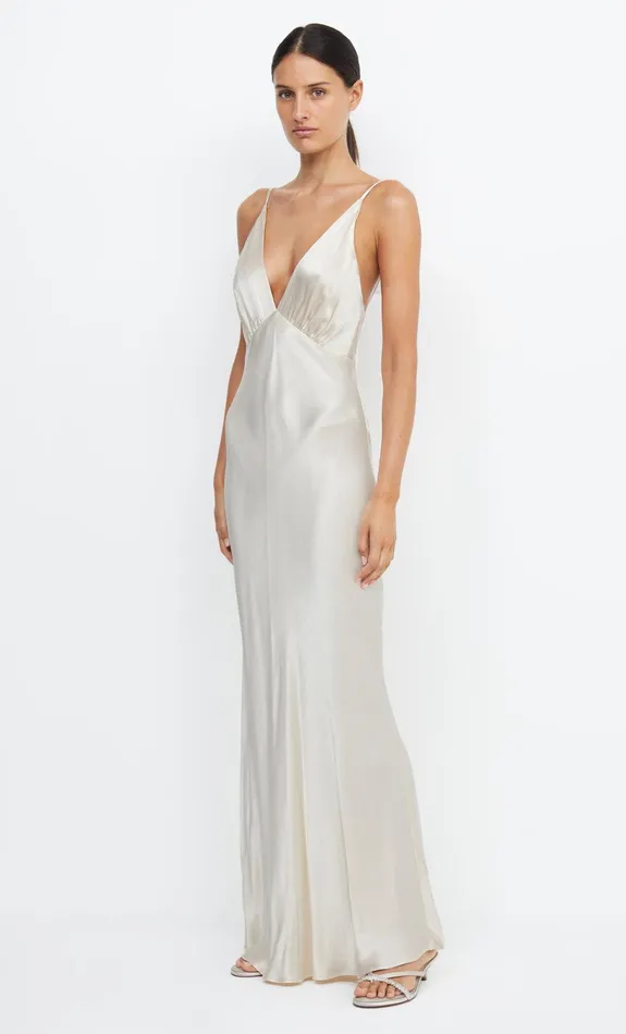 Bec Bridge Dresses MOON DANCE V MAXI DRESS Sand 8211 Women