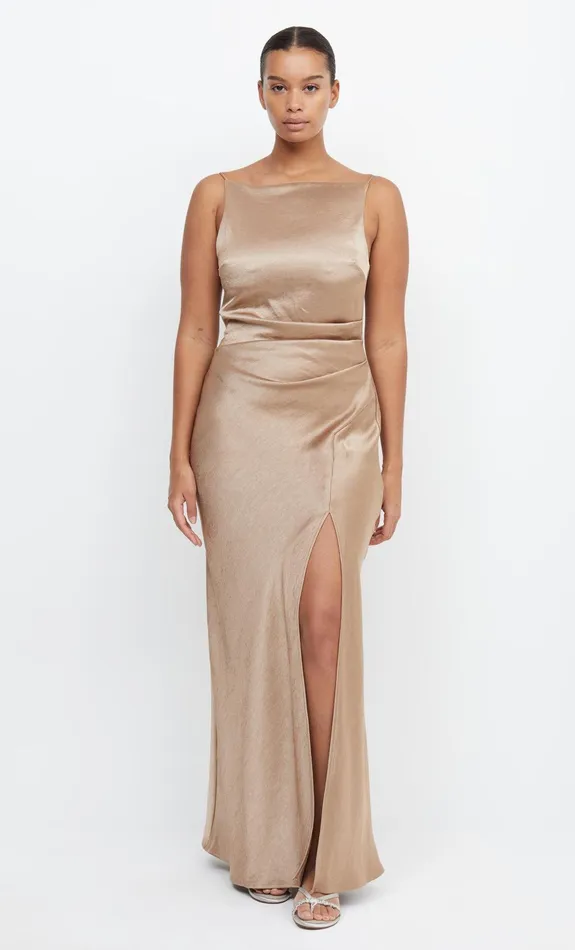 Bec Bridge Dresses THE DREAMER MAXI DRESS Golden 8211 Women