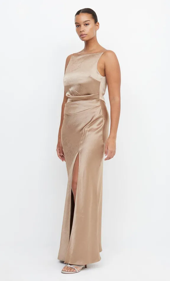 Bec Bridge Dresses THE DREAMER MAXI DRESS Golden 8211 Women