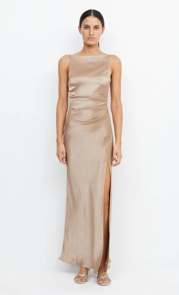 Bec Bridge Dresses THE DREAMER MAXI DRESS Golden 8211 Women