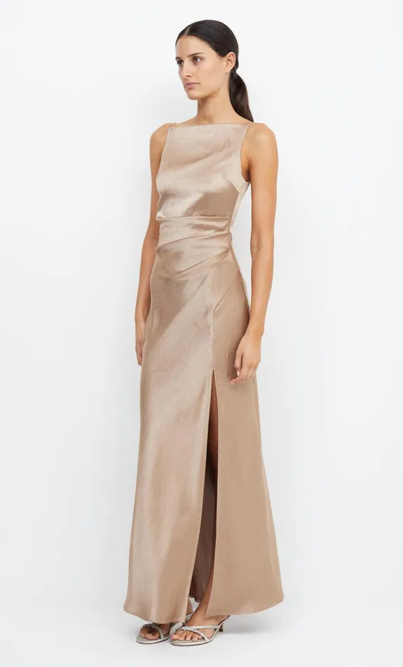 Bec Bridge Dresses THE DREAMER MAXI DRESS Golden 8211 Women
