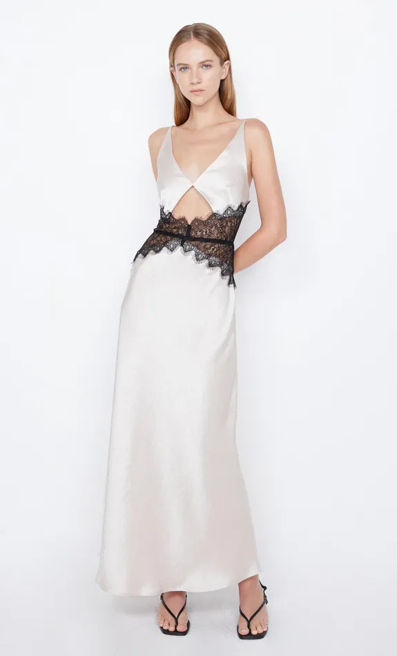 Bec Bridge Event Wear Dresses CAMILLE MAXI DRESS Sandblack 8211 Women