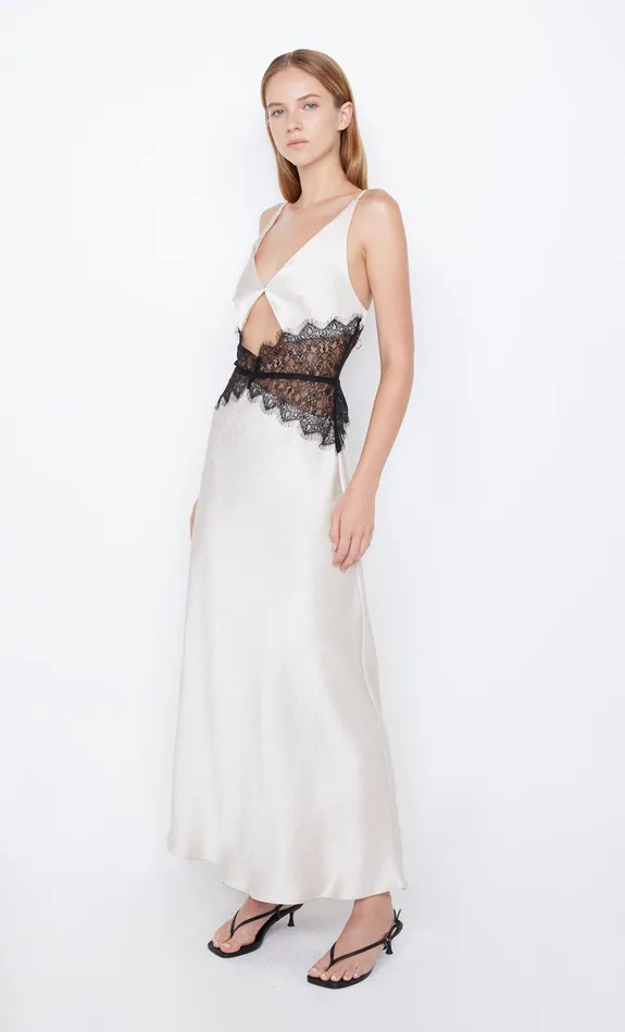 Bec Bridge Event Wear Dresses CAMILLE MAXI DRESS Sandblack 8211 Women