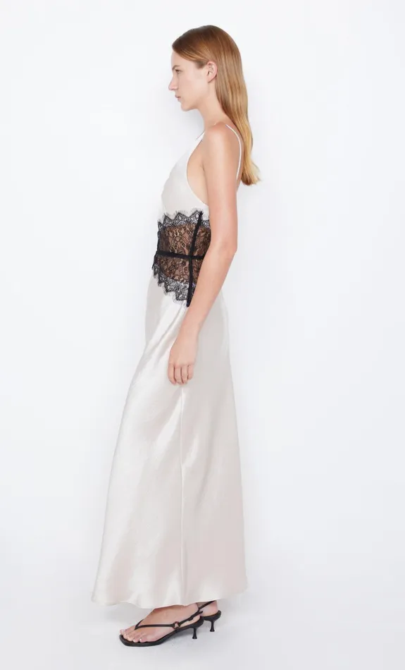 Bec Bridge Event Wear Dresses CAMILLE MAXI DRESS Sandblack 8211 Women