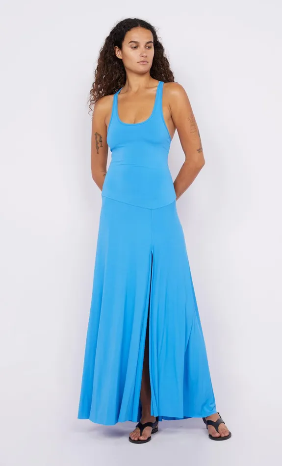Bec Bridge Event Wear Dresses DELANY SINGLET MAXI DRESS Azure 8211 Women