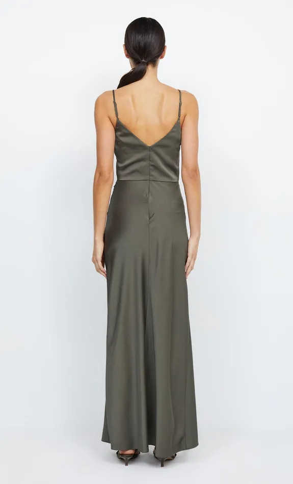 Bec Bridge Event Wear Dresses ETERNITY V MAXI DRESS Dark Willow 8211 Women