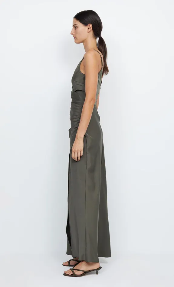 Bec Bridge Event Wear Dresses ETERNITY V MAXI DRESS Dark Willow 8211 Women