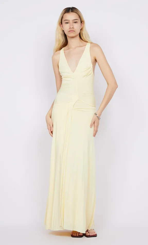Bec Bridge Event Wear Dresses GRETA GOWN Butter 8211 Women