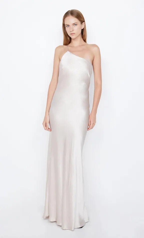 Bec Bridge Event Wear Dresses MARGAUX ASYM DRESS Sand 8211 Women