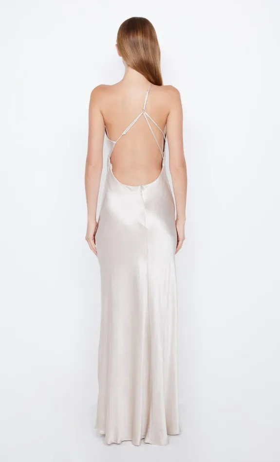 Bec Bridge Event Wear Dresses MARGAUX ASYM DRESS Sand 8211 Women