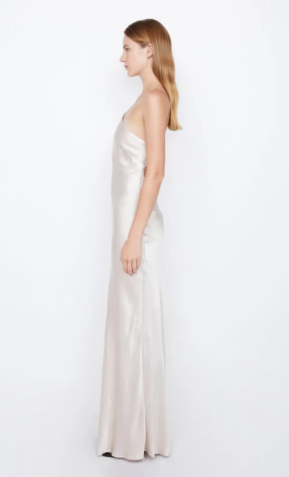 Bec Bridge Event Wear Dresses MARGAUX ASYM DRESS Sand 8211 Women
