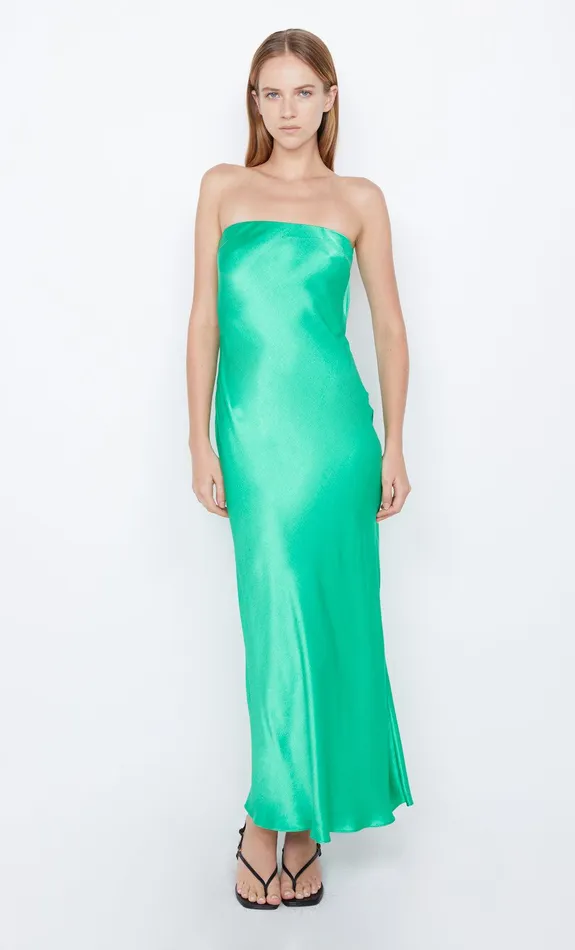 Bec Bridge Event Wear Dresses MOON DANCE STRAPLESS DRESS Emerald 8211 Women