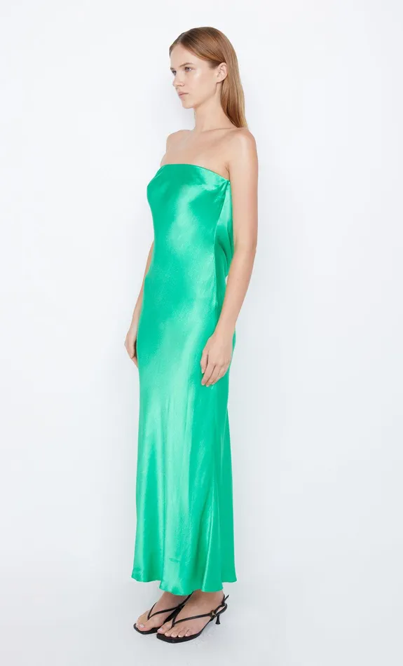 Bec Bridge Event Wear Dresses MOON DANCE STRAPLESS DRESS Emerald 8211 Women