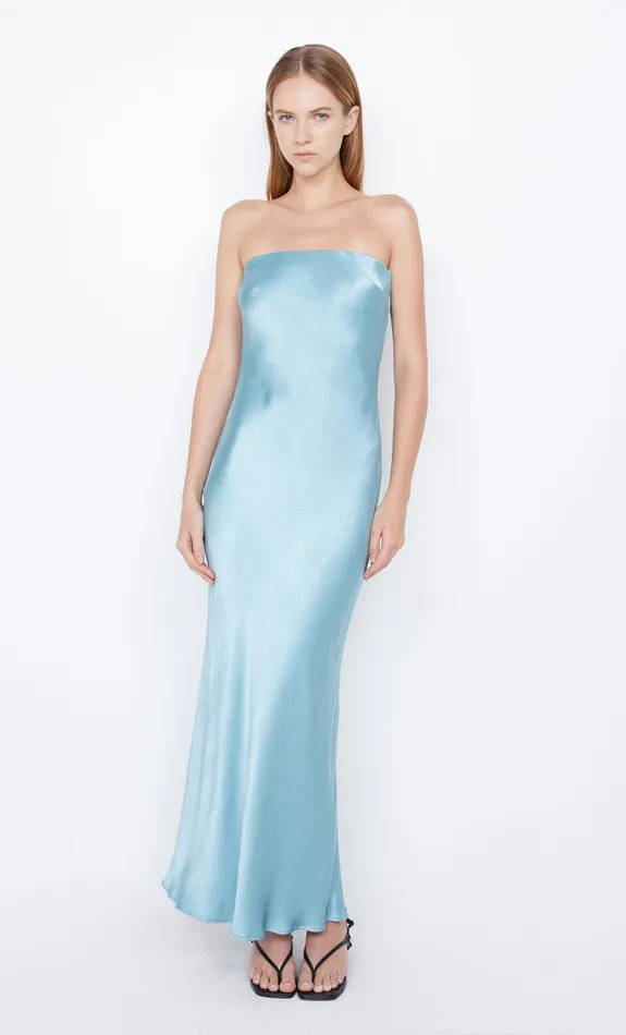 Bec Bridge Event Wear Dresses MOON DANCE STRAPLESS DRESS Sea Spray 8211 Women