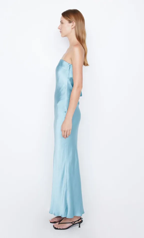 Bec Bridge Event Wear Dresses MOON DANCE STRAPLESS DRESS Sea Spray 8211 Women