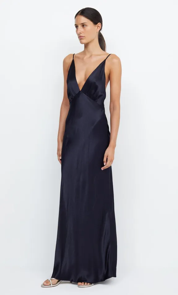Bec Bridge Event Wear Dresses MOON DANCE V MAXI DRESS Ink 8211 Women
