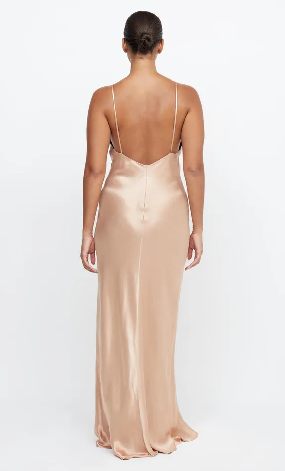 Bec Bridge Event Wear Dresses MOON DANCE V MAXI DRESS Rose Gold 8211 Women