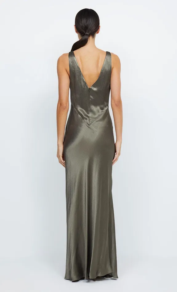 Bec Bridge Event Wear Dresses MOON DANCE VERONA DRESS Dark Willow 8211 Women
