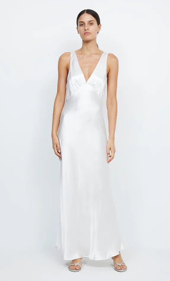 Bec Bridge Event Wear Dresses MOON DANCE VERONA DRESS Ivory 8211 Women