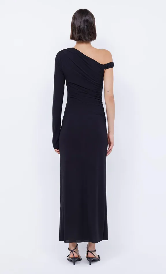 Bec Bridge Event Wear Dresses NABILA ASYM MIDI DRESS Black 8211 Women