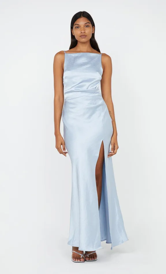 Bec Bridge Event Wear Dresses THE DREAMER MAXI DRESS Dusty Blue 8211 Women