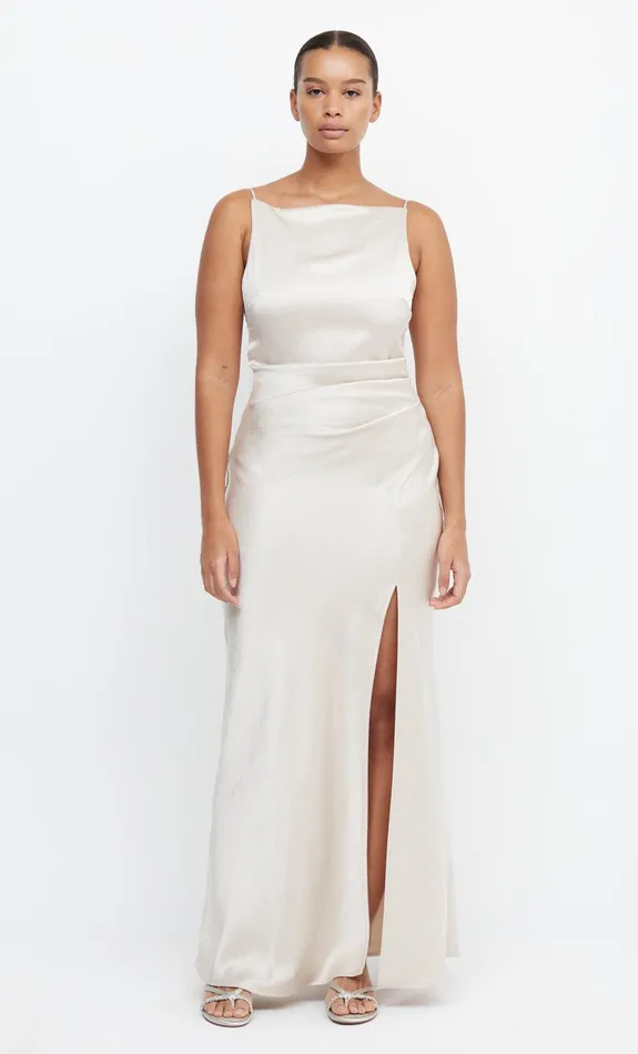 Bec Bridge Event Wear Dresses THE DREAMER MAXI DRESS Sand 8211 Women