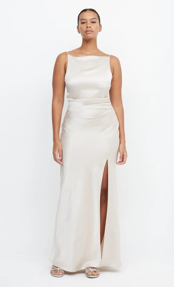 Bec Bridge Event Wear Dresses THE DREAMER MAXI DRESS Sand 8211 Women