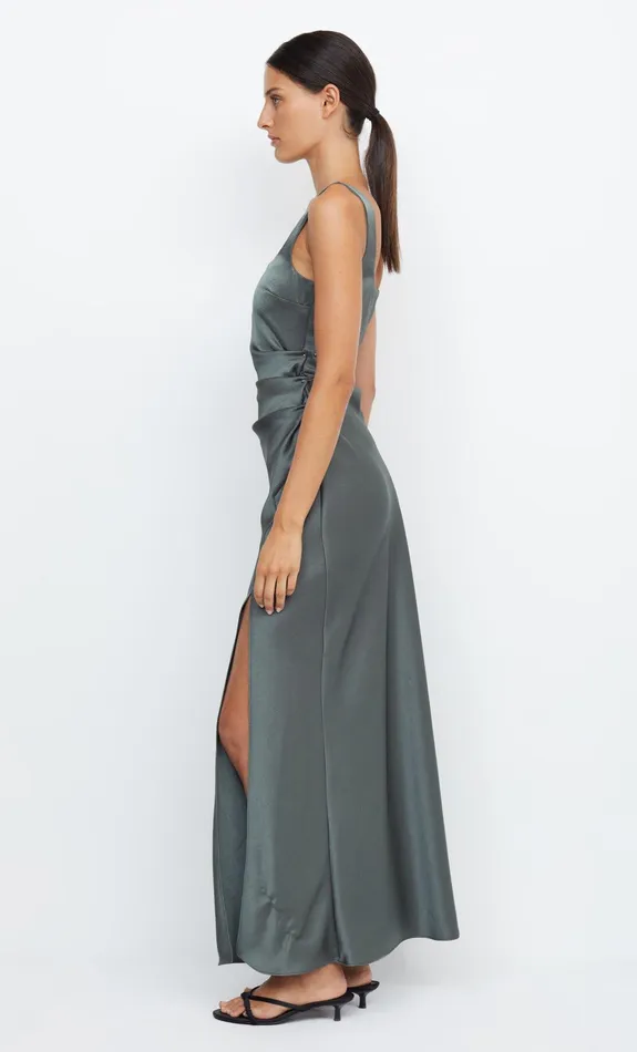 Bec Bridge Event Wear Dresses THE DREAMER SQUARE NECK DRESS Dark Willow 8211 Women