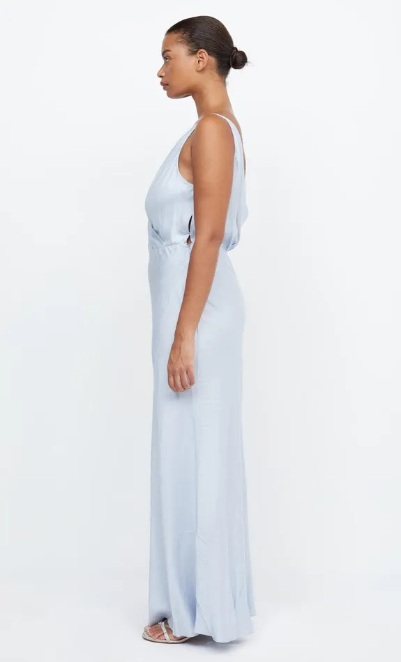 Bec Bridge Maxi Dresses ADORE V MAXI DRESS Dusty Blue 8211 Women